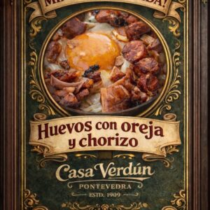 Oreja y chorizo